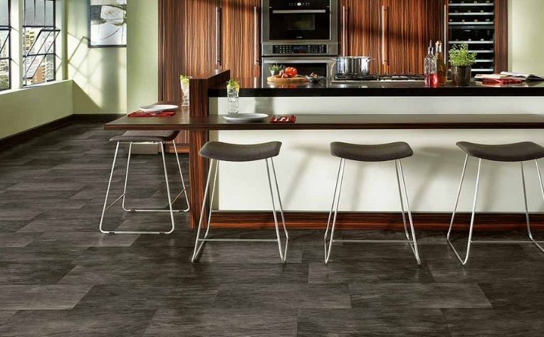 Luxury Vinyl Waterproof Kitchen Flooring